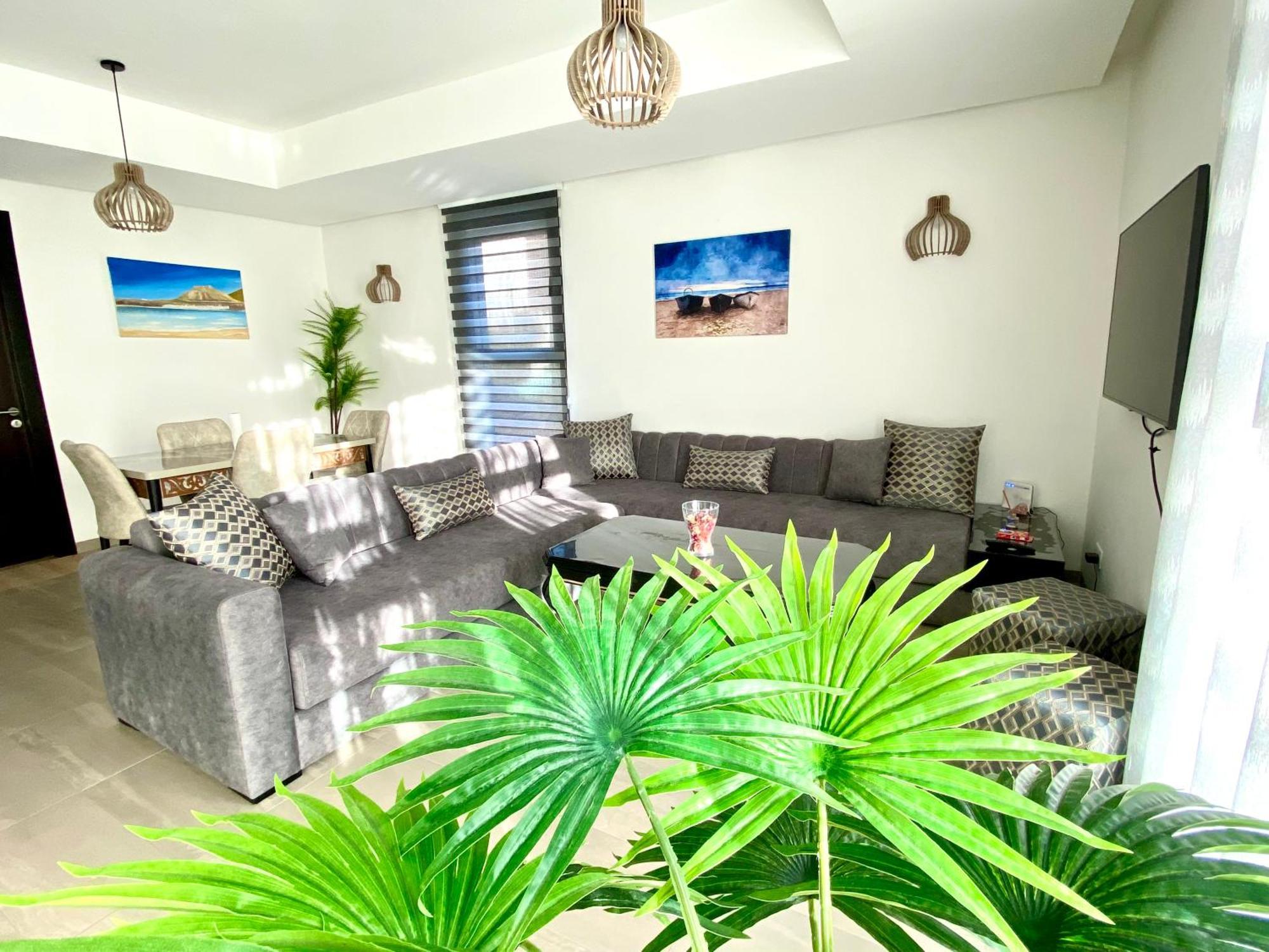 Luxurious Golf & Sea View Beach Apartment With Pool Access - Tamourrit, Taghazout Bay Εξωτερικό φωτογραφία