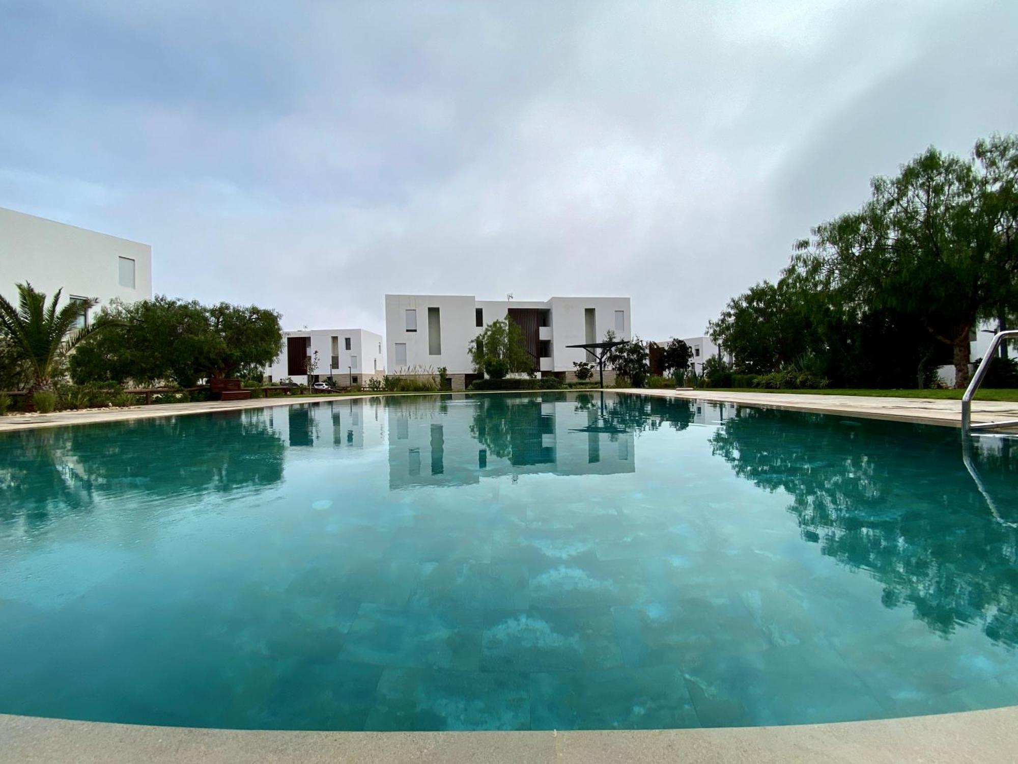 Luxurious Golf & Sea View Beach Apartment With Pool Access - Tamourrit, Taghazout Bay Εξωτερικό φωτογραφία